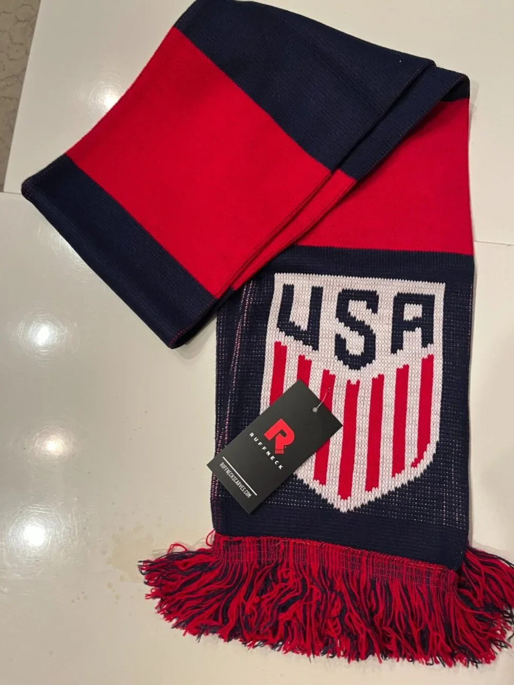NFSD - USA Soccer Patriotic Scarf ( NWT) (m/a)